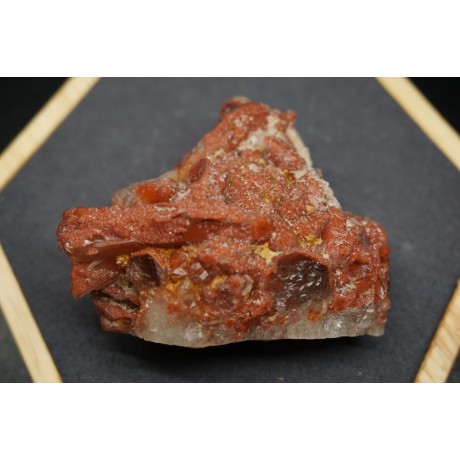 Cristaux de Quartz Rouge