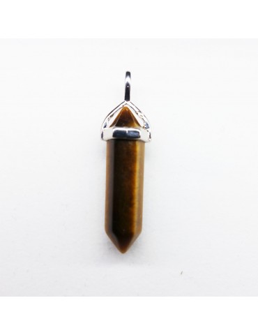 Pendentif pointe Oeil de tigre