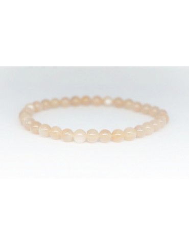 Bracelet Pierre de lune ROSE