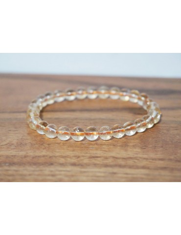 Bracelet Citrine naturelle