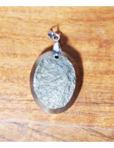 Pendentif Pyrite druzy