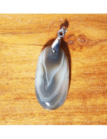 Pendentif Agate Botswana