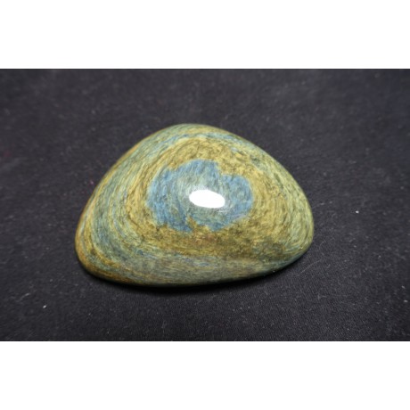 Galet en obsidienne manta huichol