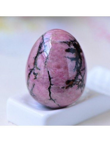Oeuf de yoni Rhodonite