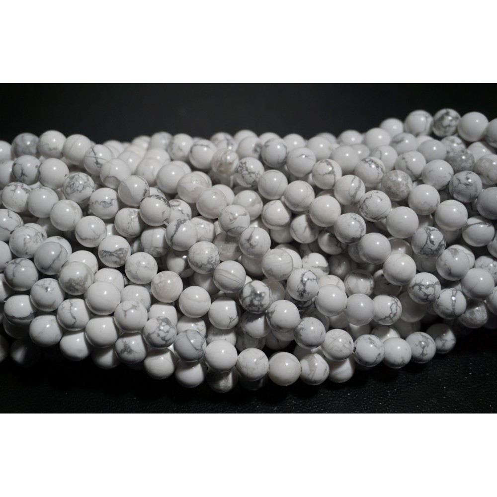 Fils de Howlite-MEXICO OBSIDIENNE