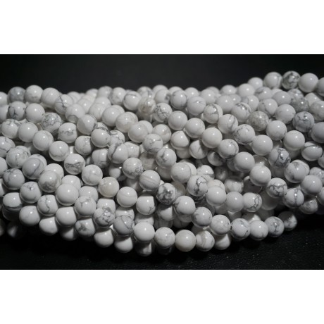 Fils de Howlite-MEXICO OBSIDIENNE