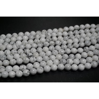 Fils de Howlite-MEXICO OBSIDIENNE