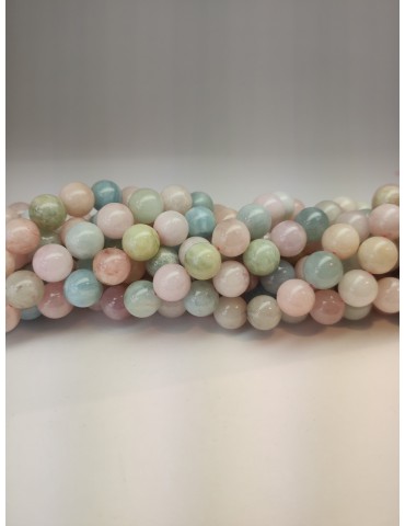 Fils de Béryl (Morganite, aigue Marine, héliodore)