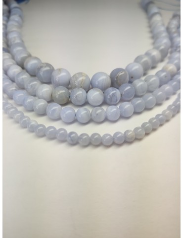 Fils de Calcédoine Bleu