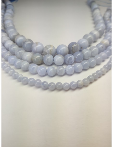 Fils de Calcédoine Bleu
