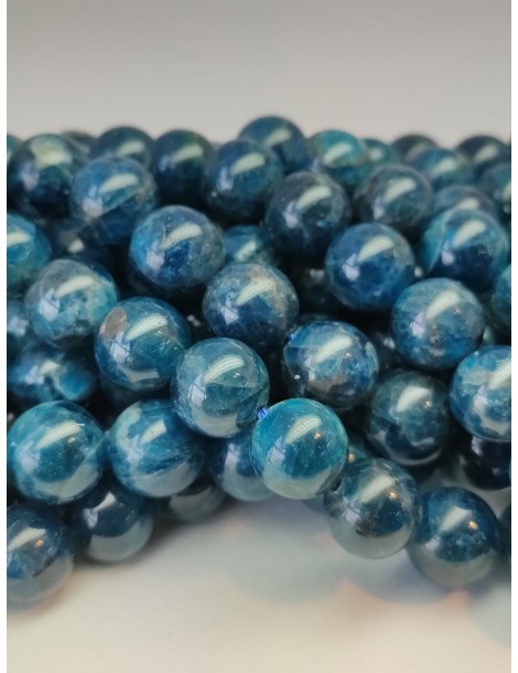 Fils d'Apatite bleu foncée