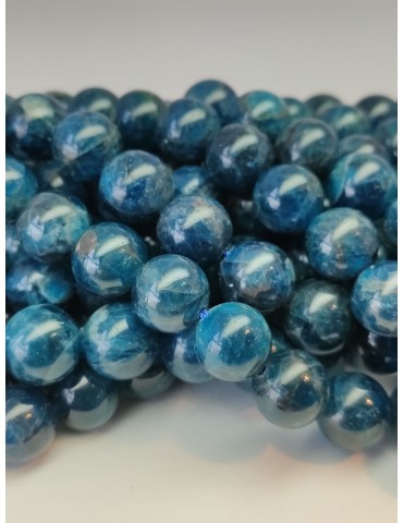 Fils d'Apatite bleu foncée