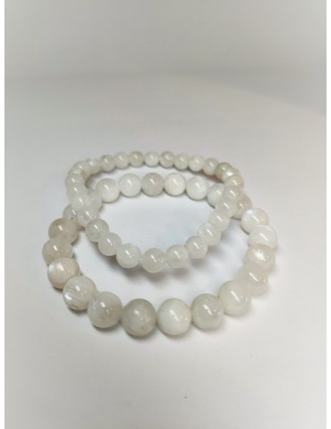 Bracelet Labradorite Blanche