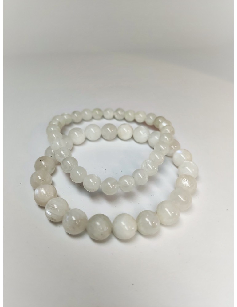 Bracelet Labradorite Blanche