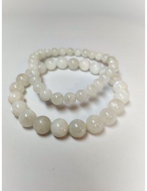 Bracelet Labradorite Blanche