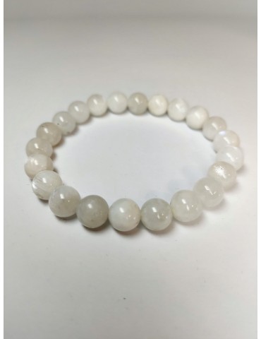 Bracelet Labradorite Blanche