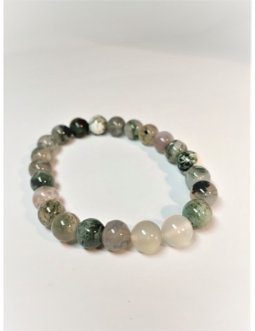 Bracelet Agate Mousse
