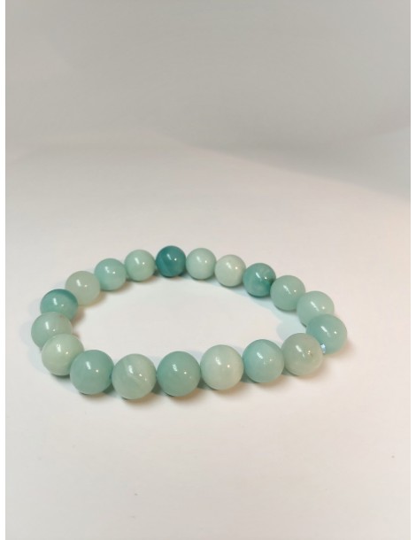 Bracelet Amazonite de Pérou