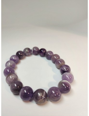 Bracelet Améthyste Chevron