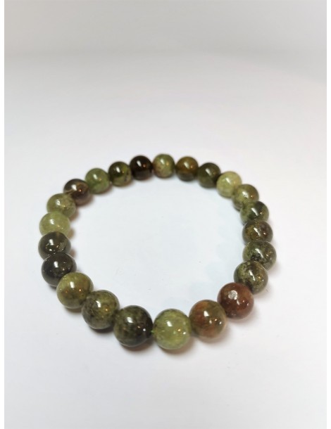 Bracelet Grenat Vert