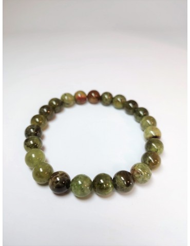 Bracelet Grenat Vert