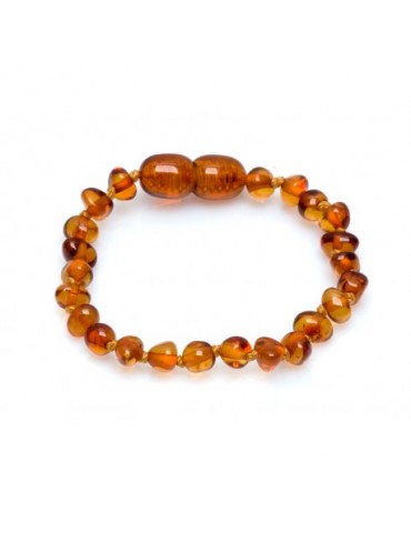 Bracelet Bébé Ambre Cognac