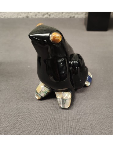 Grenouille obsidienne