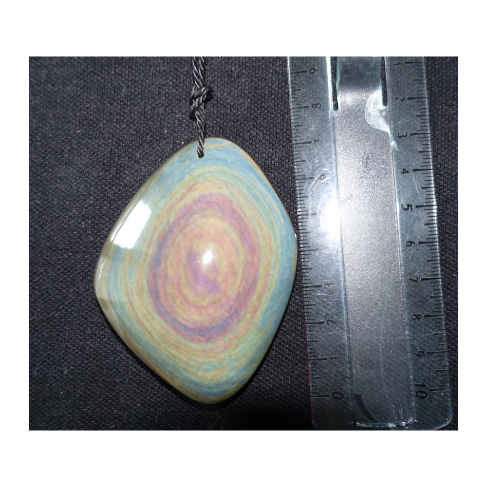 grend pendentif obsidienne grossiste