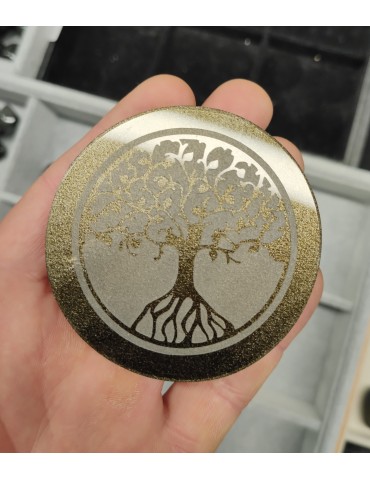 Arbre de vie Dorée Miroir...