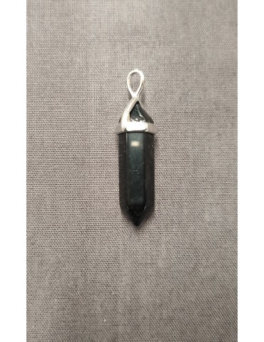 Pendentif Obsidienne pointe