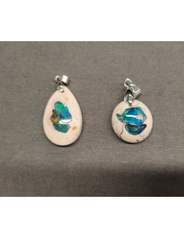 Pendentif Opale Mexique