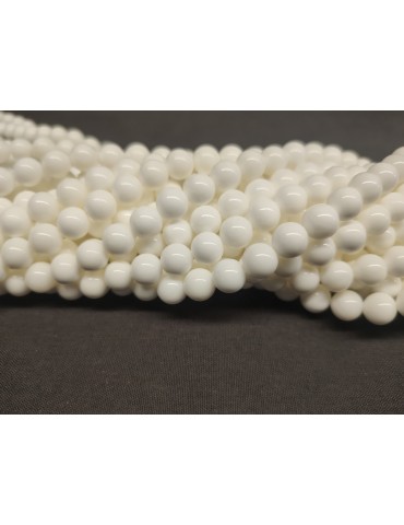 Fils de Jade Blanc 8 MM...