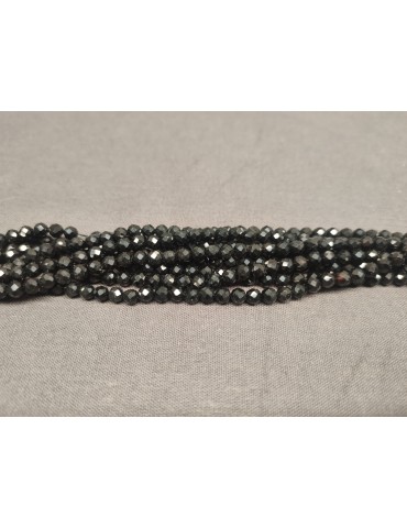 Fils Facettes Tourmaline Noire