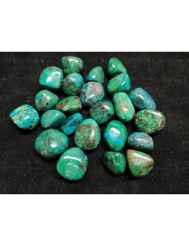 Pierre roulée chrysocolle
