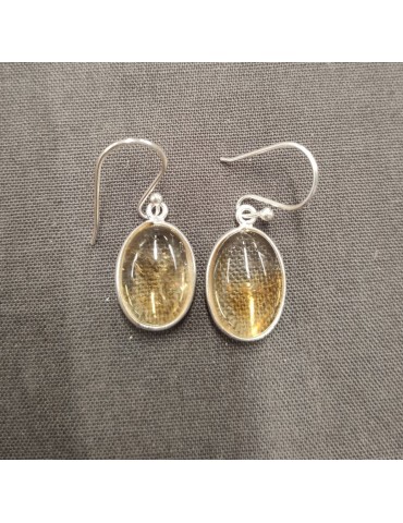 Boucles d'oreilles Citrine...