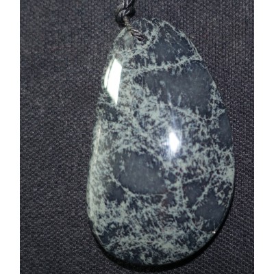 Pendentif obsidienne Spider