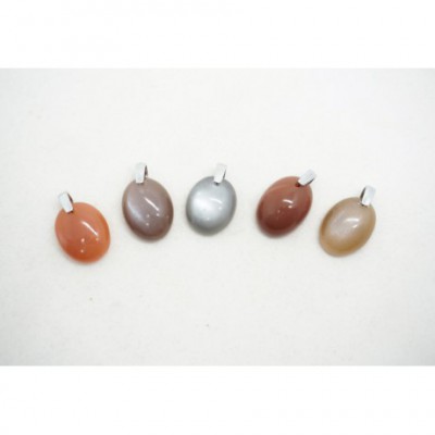 Pendentif Pierre de Lune Pêche