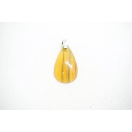 Pendentif Fluorite Jaune