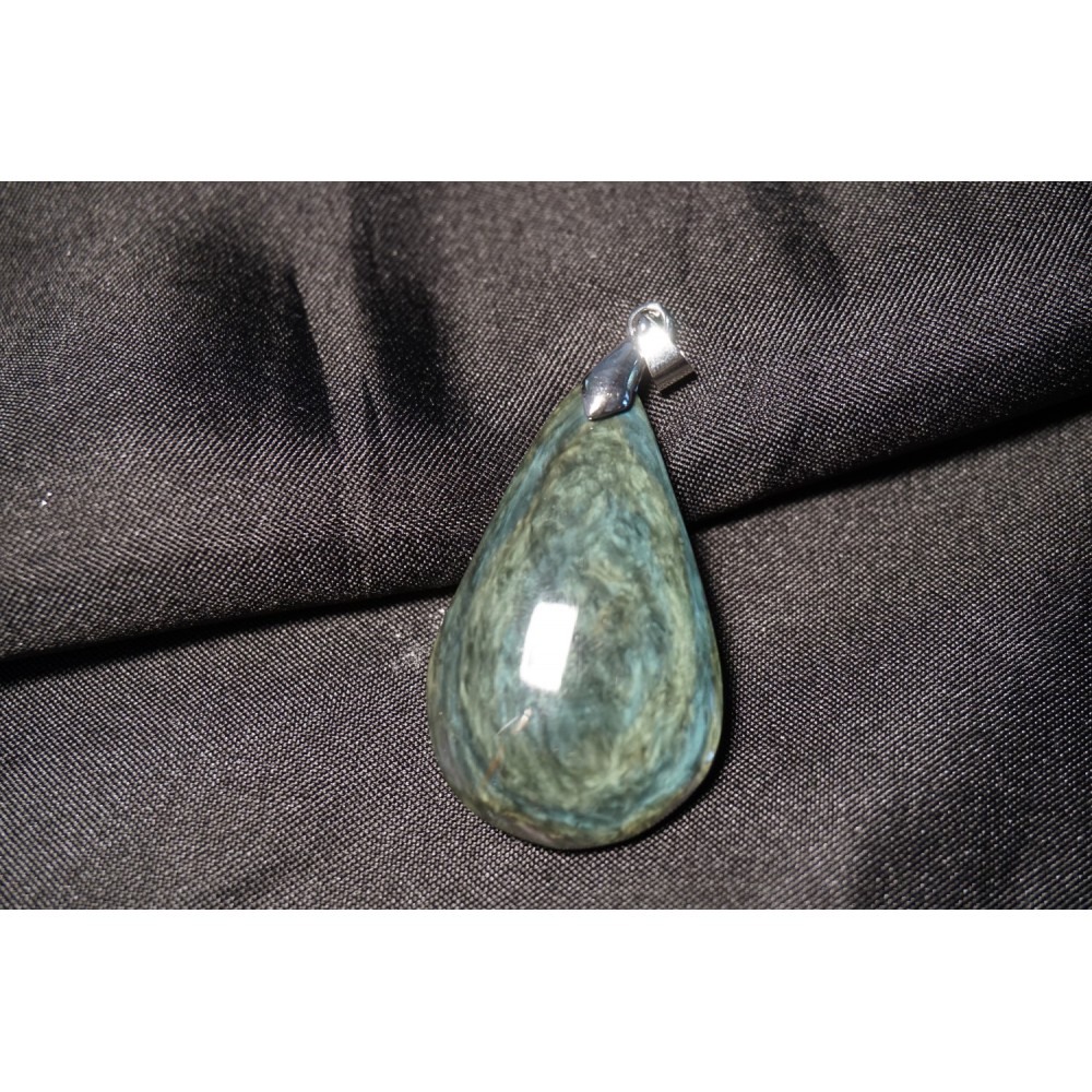 pendentif obsidienne manta huichol fournisseur