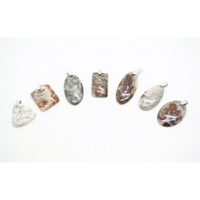 Pendentif Agate Crazy Lace